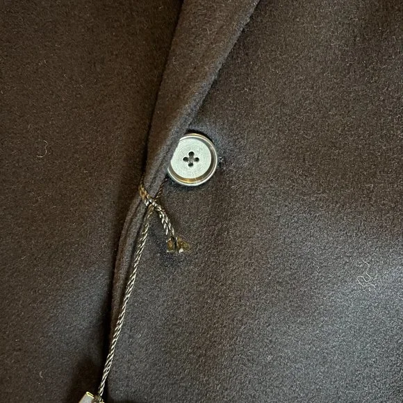 Brooks Brothers Wool Storm System Town Coat/ Overcoat - BRAND NEW